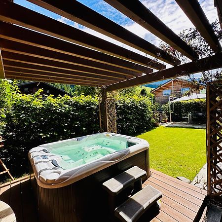 The Swiss Paradise 2 Apartment With Garden, Whirlpool, And Mountain Panorama Wirzweli エクステリア 写真