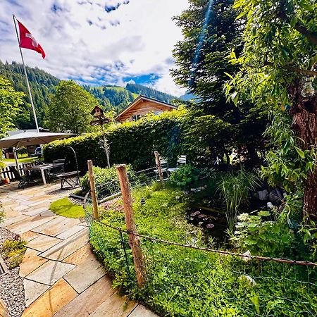 The Swiss Paradise 2 Apartment With Garden, Whirlpool, And Mountain Panorama Wirzweli エクステリア 写真