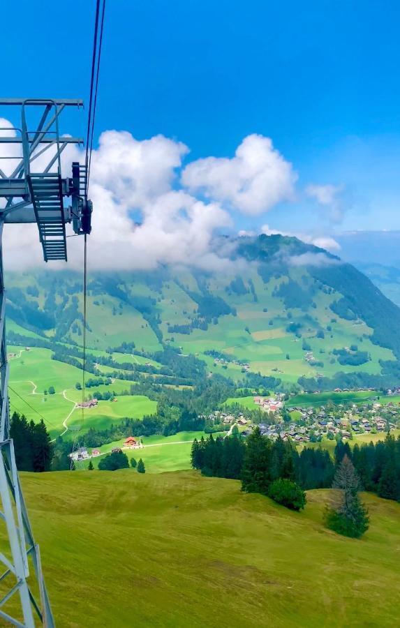 The Swiss Paradise 2 Apartment With Garden, Whirlpool, And Mountain Panorama Wirzweli エクステリア 写真