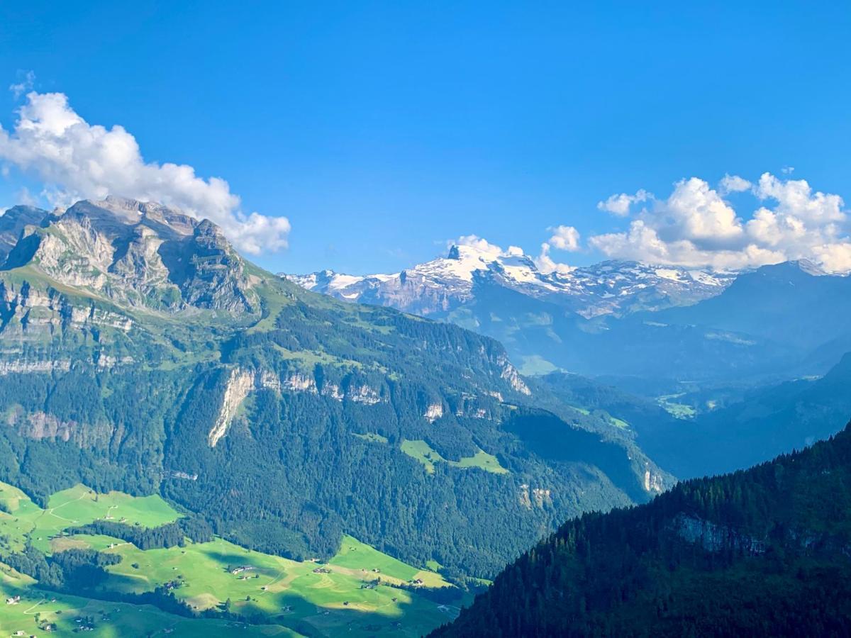 The Swiss Paradise 2 Apartment With Garden, Whirlpool, And Mountain Panorama Wirzweli エクステリア 写真