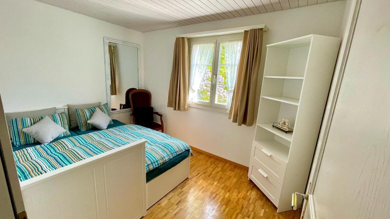 The Swiss Paradise 2 Apartment With Garden, Whirlpool, And Mountain Panorama Wirzweli エクステリア 写真