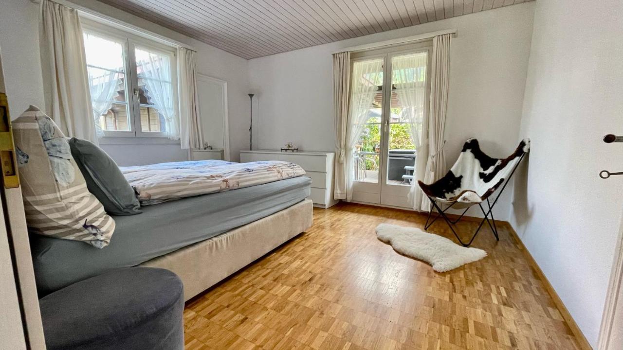 The Swiss Paradise 2 Apartment With Garden, Whirlpool, And Mountain Panorama Wirzweli エクステリア 写真