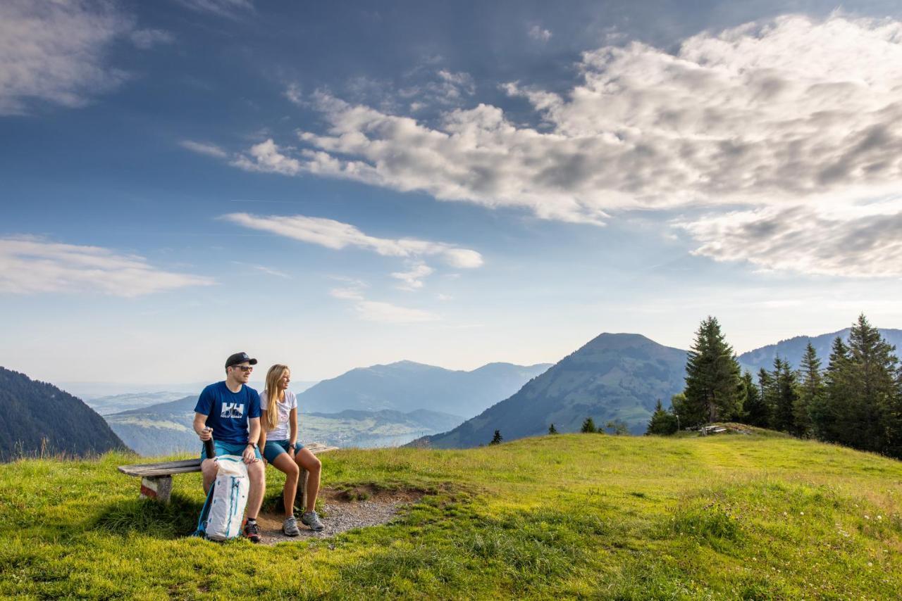 The Swiss Paradise 2 Apartment With Garden, Whirlpool, And Mountain Panorama Wirzweli エクステリア 写真