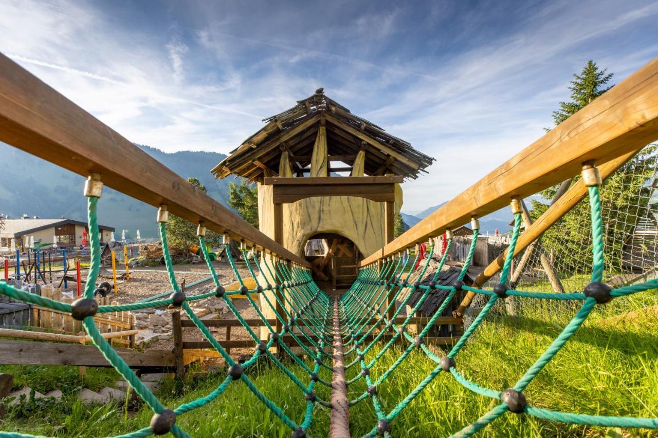 The Swiss Paradise 2 Apartment With Garden, Whirlpool, And Mountain Panorama Wirzweli エクステリア 写真