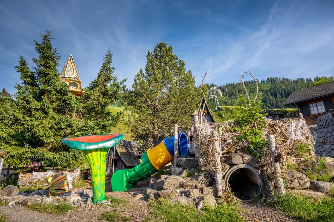 The Swiss Paradise 2 Apartment With Garden, Whirlpool, And Mountain Panorama Wirzweli エクステリア 写真