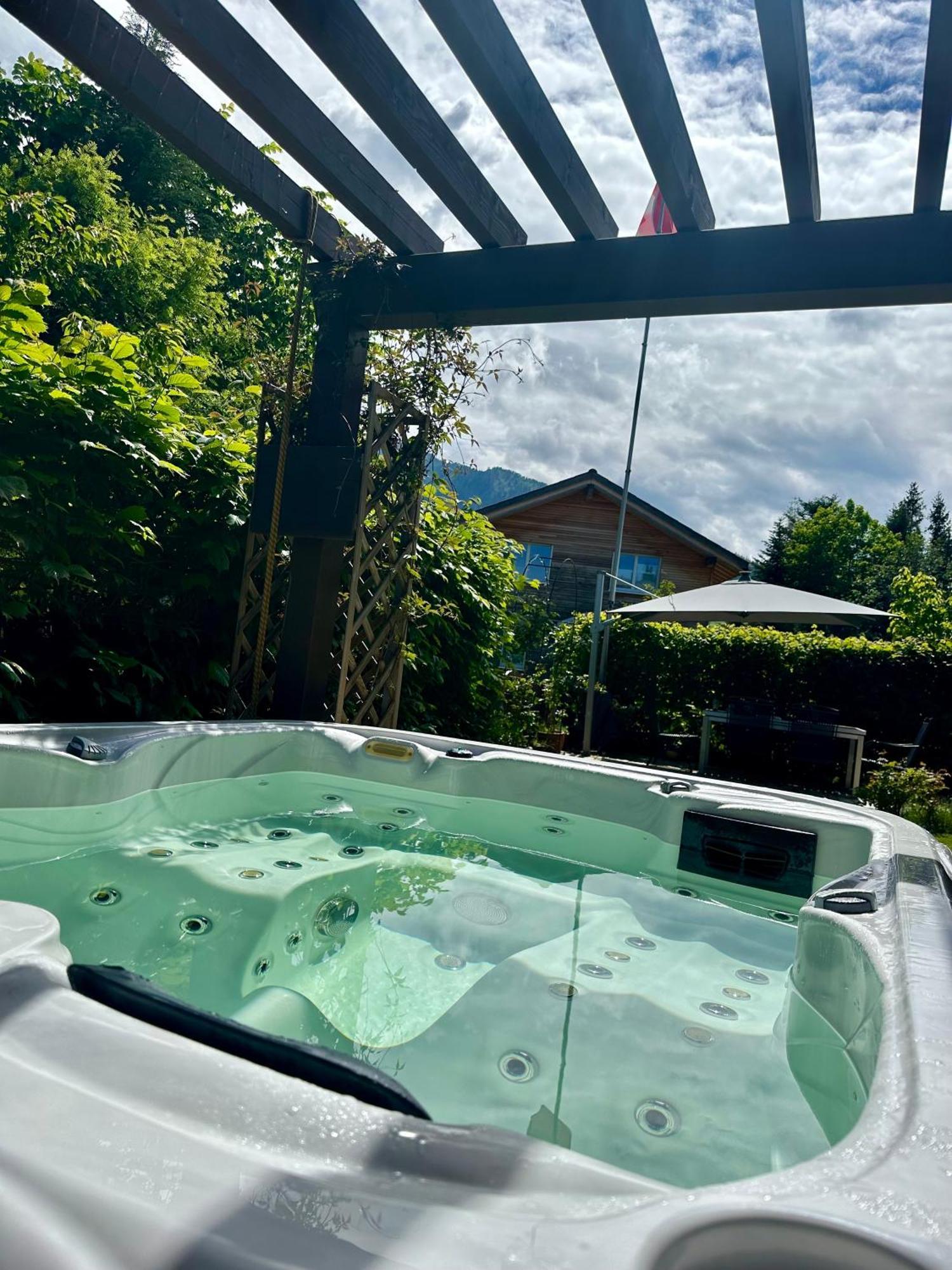 The Swiss Paradise 2 Apartment With Garden, Whirlpool, And Mountain Panorama Wirzweli エクステリア 写真