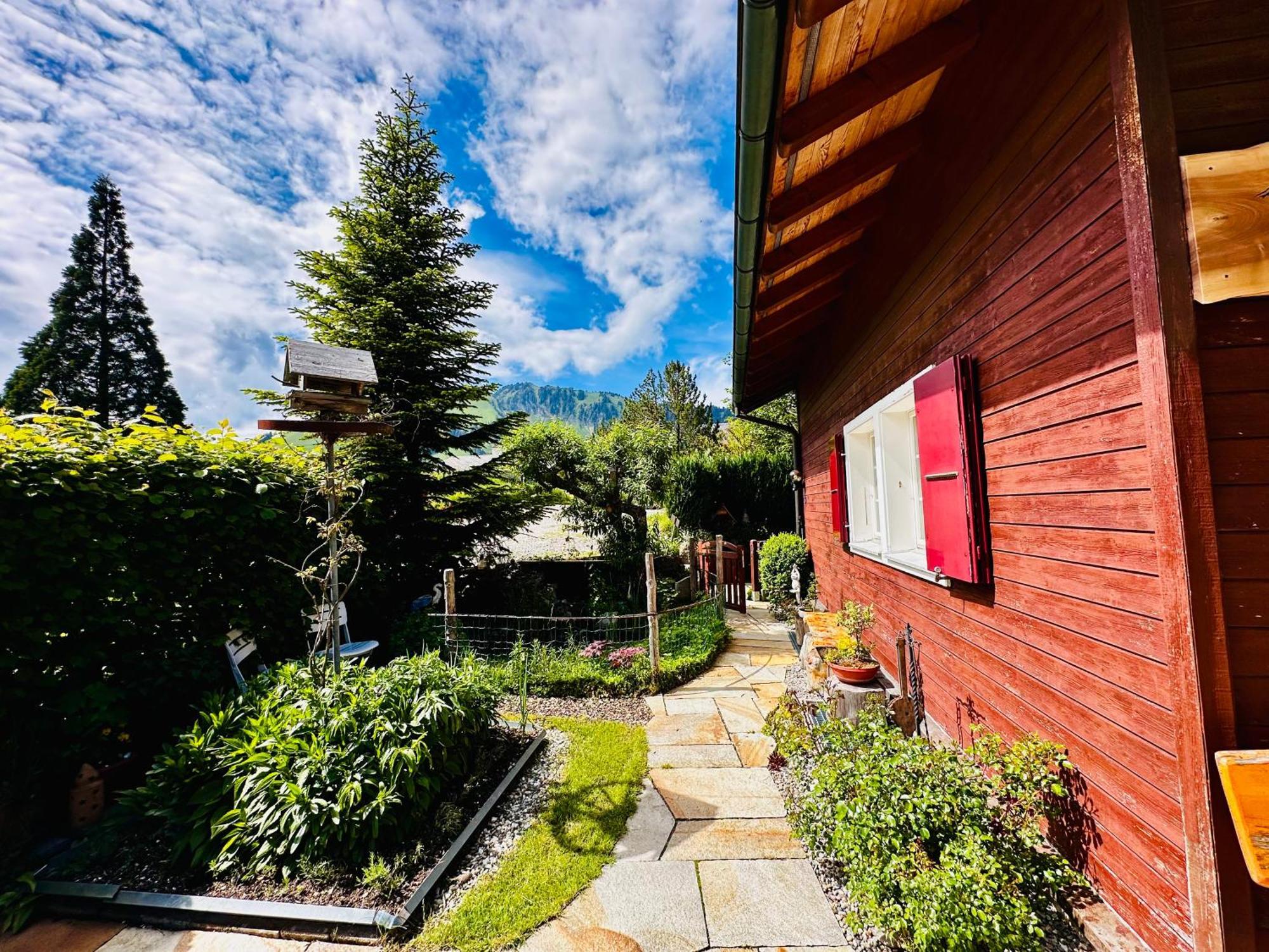 The Swiss Paradise 2 Apartment With Garden, Whirlpool, And Mountain Panorama Wirzweli エクステリア 写真
